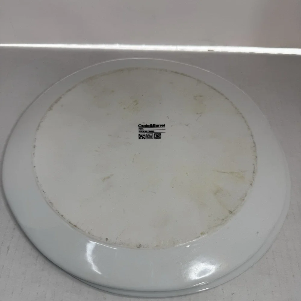 Crate & Barrel Rika Blueberries DINNER PLATE 10 3/4